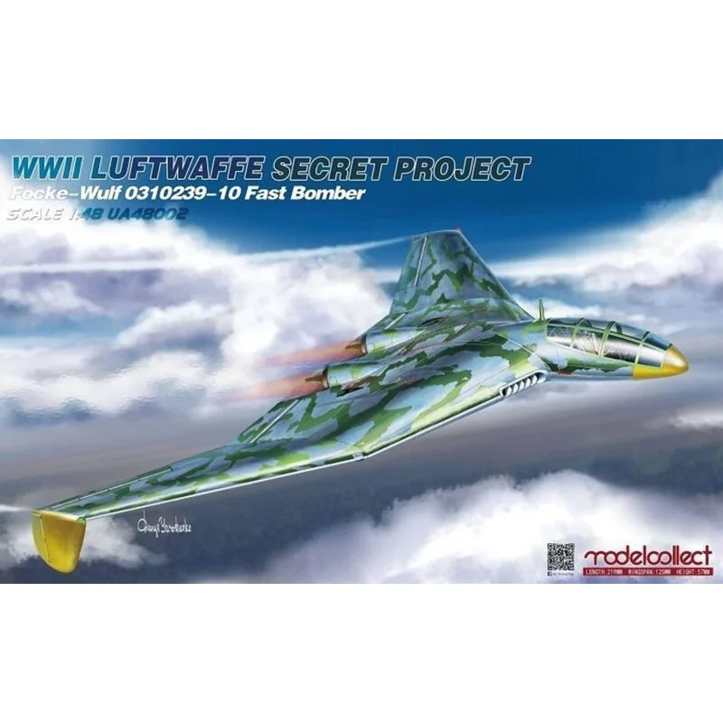 WWII LUFTWAFFE Secret Project Focke-Wulf 0310239-10 Fast Bomber