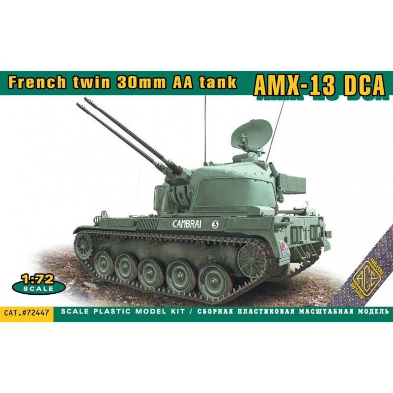 Maquette AMX-13 DCA French twin 30mm AA tank