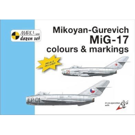 Livre sur les avions avec décals Fieseler Fi 156 Storch Colour and Markings avec décalques au 1:48ème 