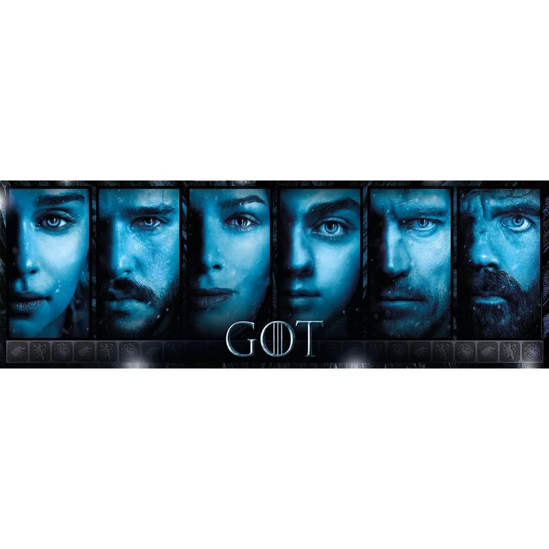 Puzzle Game of Thrones - Panorama 1000 pièces