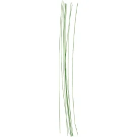 Fil métallique fleuriste, vert, L: 30 cm, d: 0,6 mm, 20 pièce/ 1 Pq.