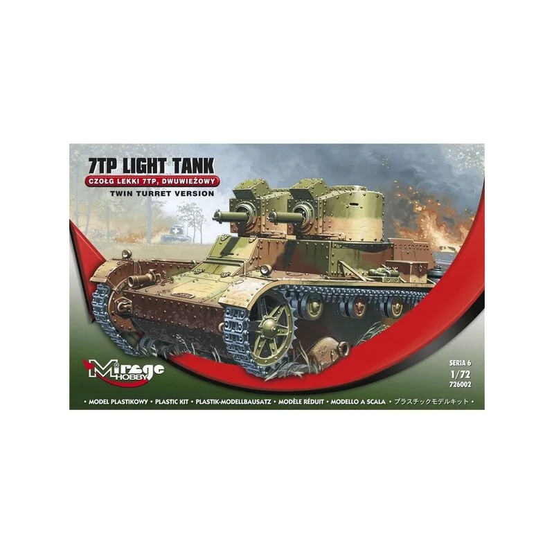 7tp Tank Light Tank 1/72