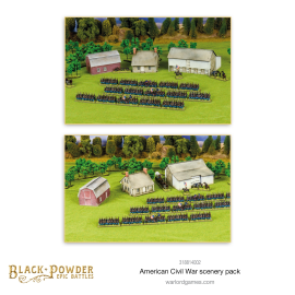 Extension et figurine pour jeux de figurines Epic Battles: Pack de décors de la guerre civile américaine