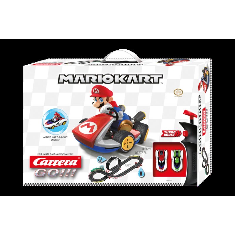 Circuit de voiture Carrera Nintendo Mario Kart - P-Wing chez 1001hobbies  (Réf.-20062532)