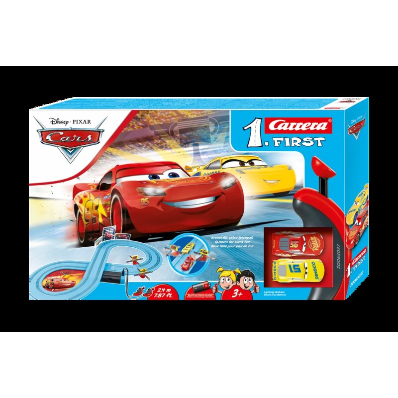 Circuit de voiture Carrera Disney·Pixar Cars - Course d'amis