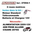 RUSTLER 4X2 BRUSHED AVEC ACCUS/CHARGEUR