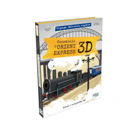 Maquette de train VOYAGE, DÉCOUVRE, EXPLORE - CONSTRUIS L'ORIENT EXPRESS 3D
