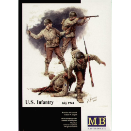 Figurines historiques Infanterie américaine 1944