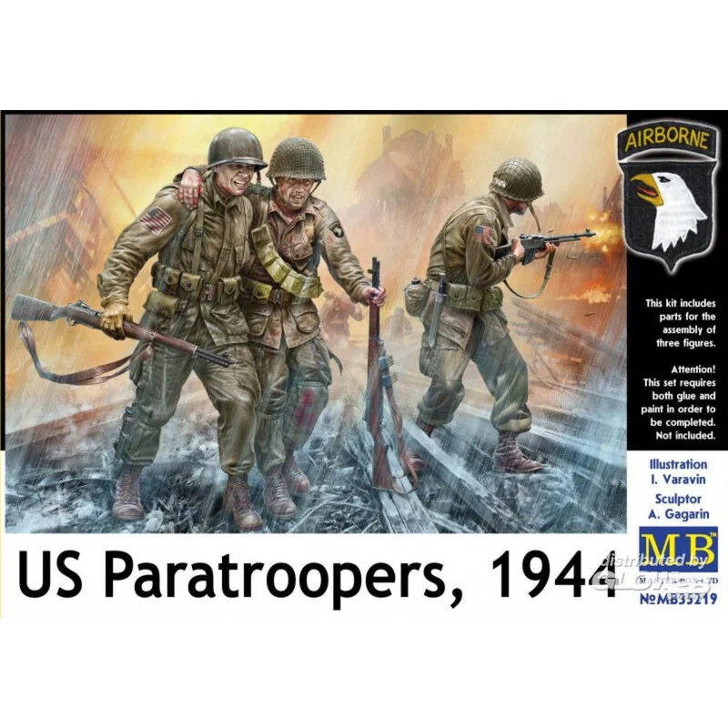 Parachutistes américains, 1944