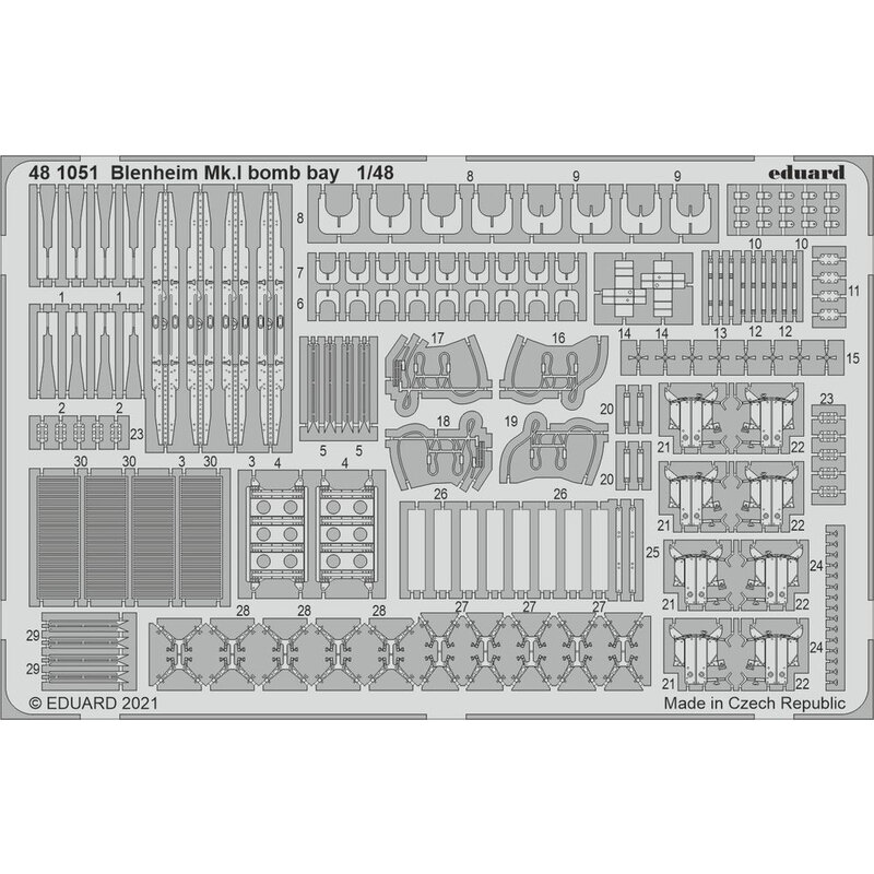 soute à bombes Blenheim Mk.I 1/48 pour AIRFIX