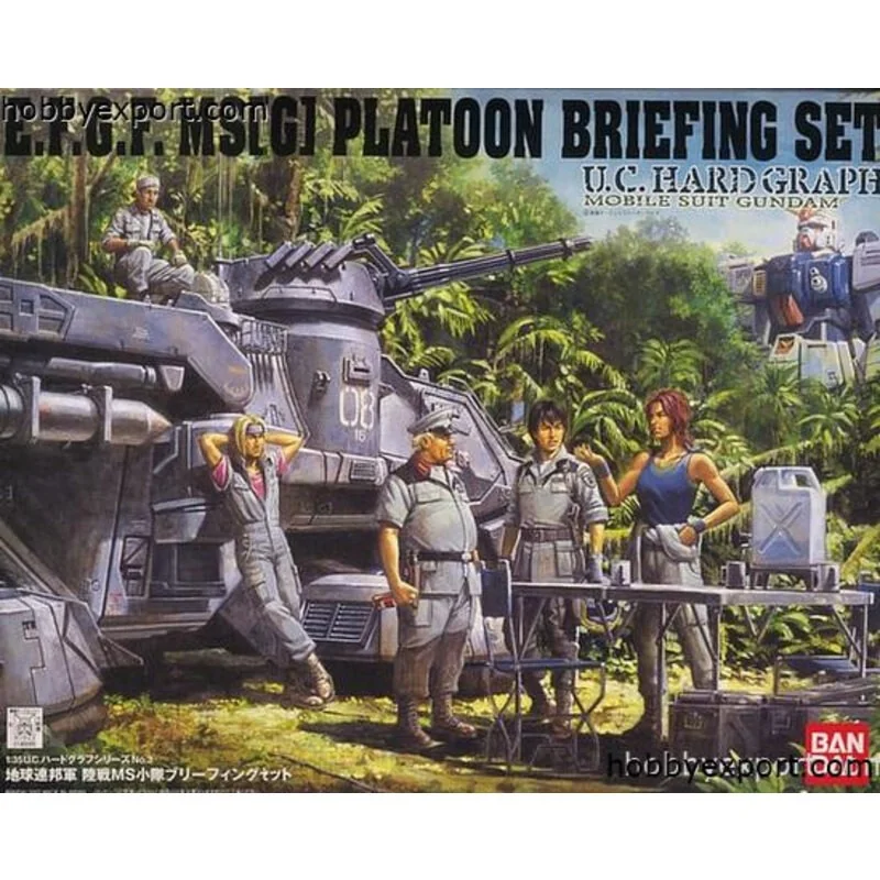 UC HARD GRAPH EFGF MSG PLATOON BRIEFING SET