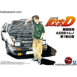 INITIAL D TAKUMI FUJIWARA SPRINTER TRUENO AE86 VERSION COMIQUE