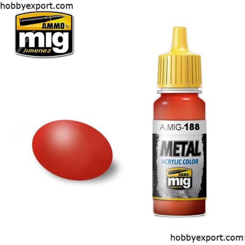 ROUGE MÉTALLIQUE 17ML