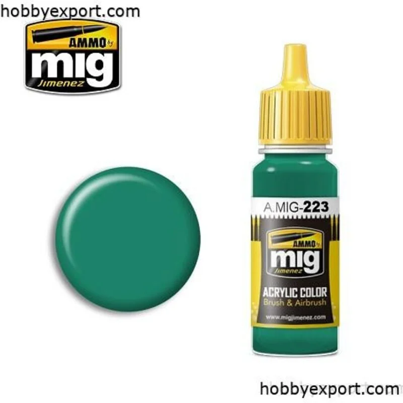 INTÉRIEUR VERT TURQUOISE 17ML