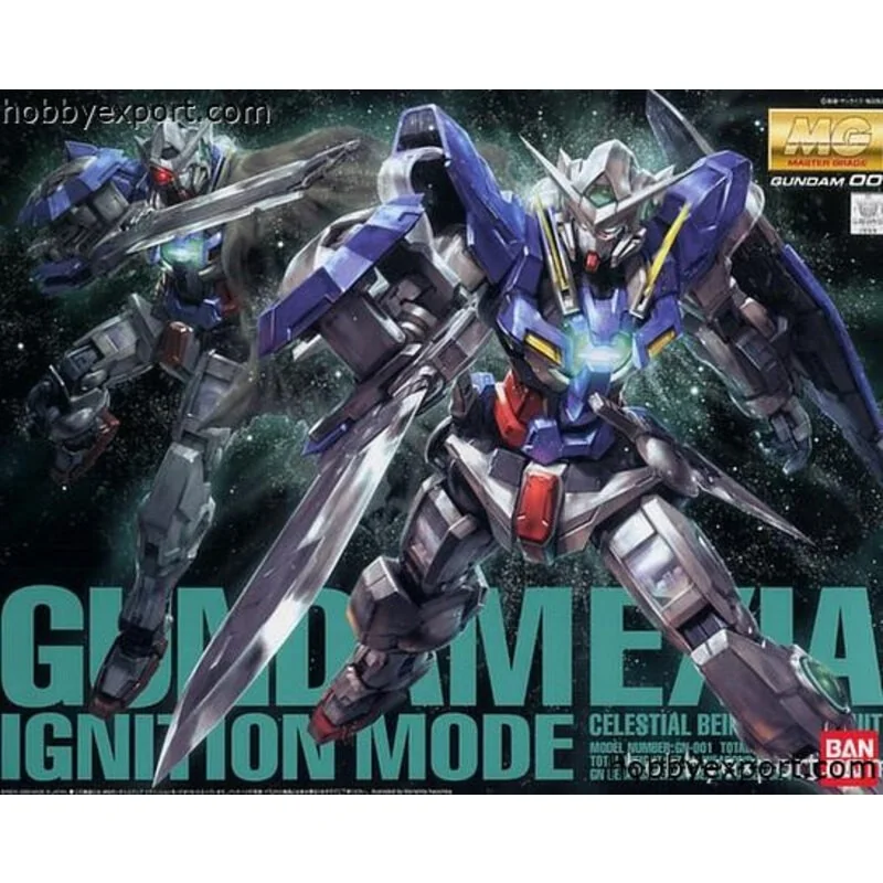 MODE D'ALLUMAGE MASTER GRADE GUNDAM EXIA