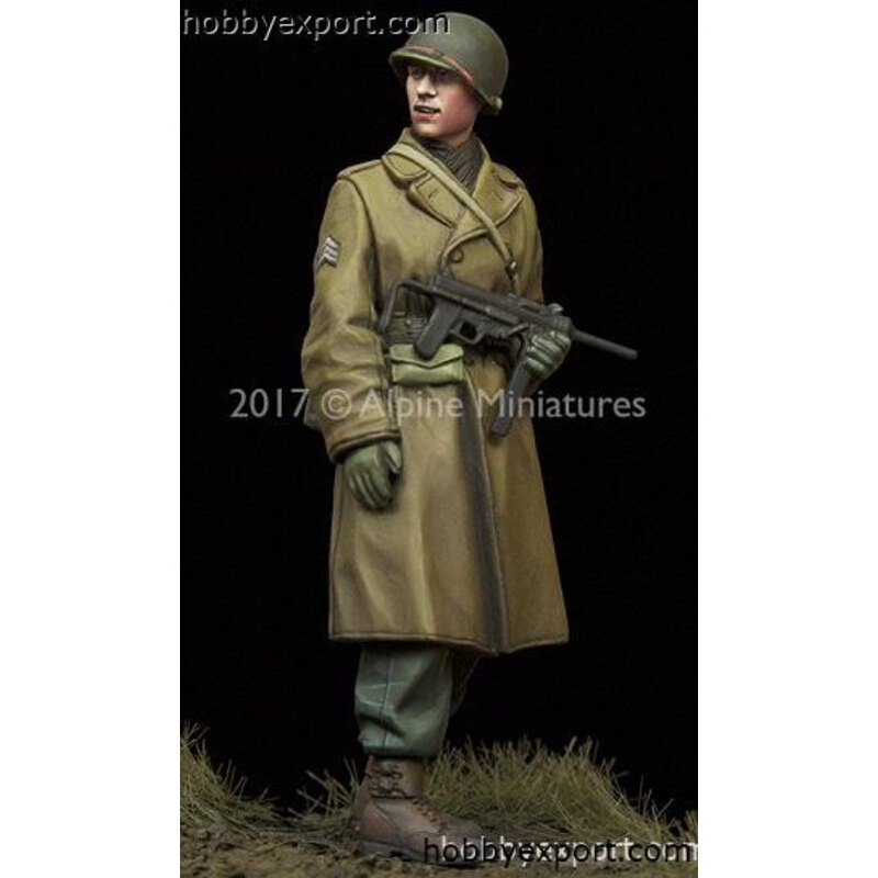 WWII US INFANTRY NCO HIVER NO.1