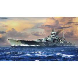 Maquette bateau Cuirassé allemand Scharnhorst