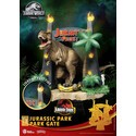 Jurassic Park diorama PVC D-Stage Park Gate 15 cm