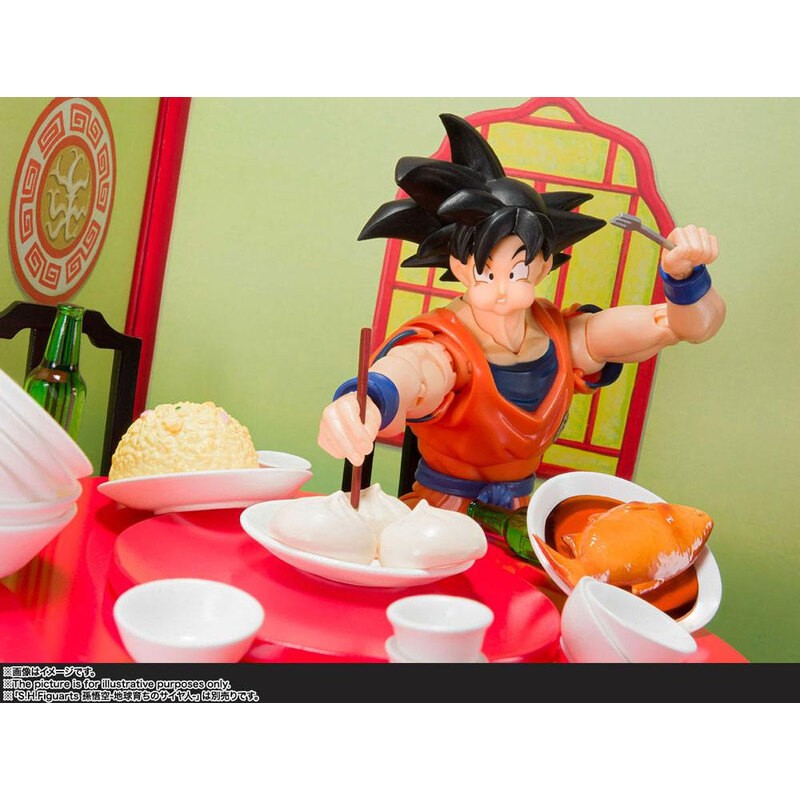 Dragon Ball Z accessoires S.H. Figuarts Son Goku's Harahachibunme Set 20 cm