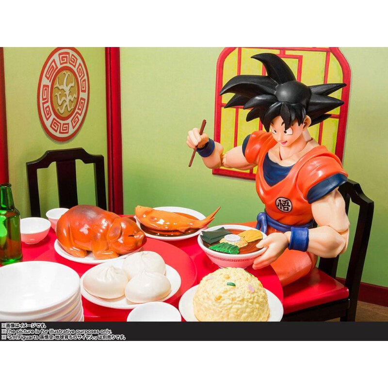 Dragon Ball Z accessoires S.H. Figuarts Son Goku's Harahachibunme Set 20 cm