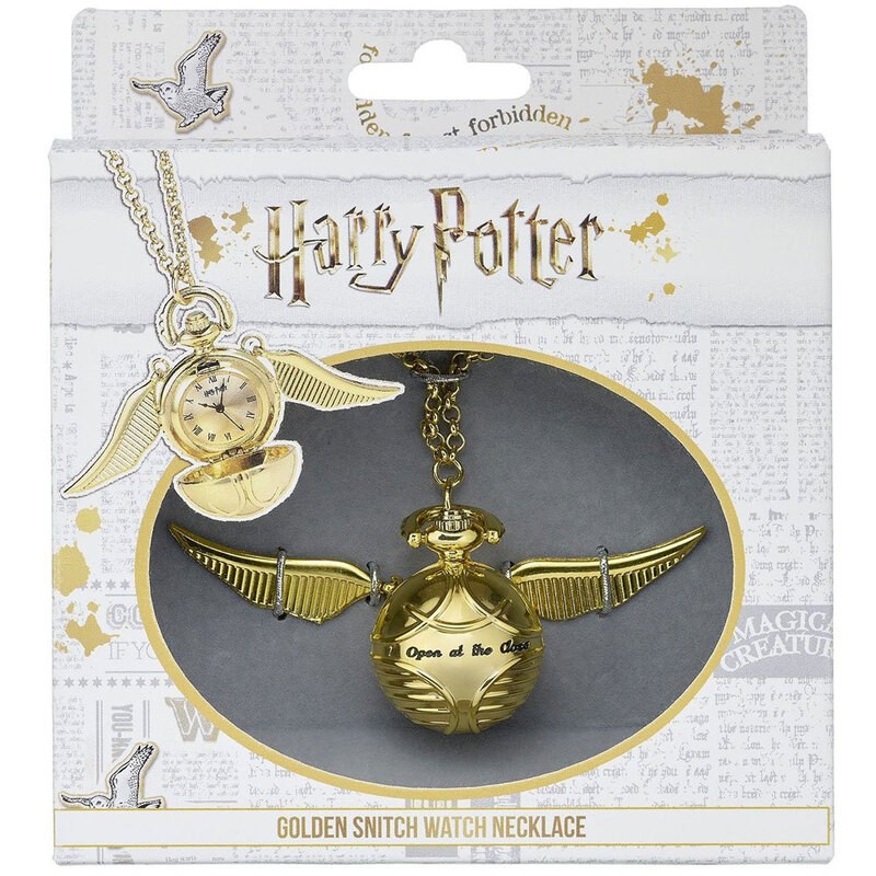 Montres et pendules Harry Potter collier avec horloge Vif d'or (plaqué or)