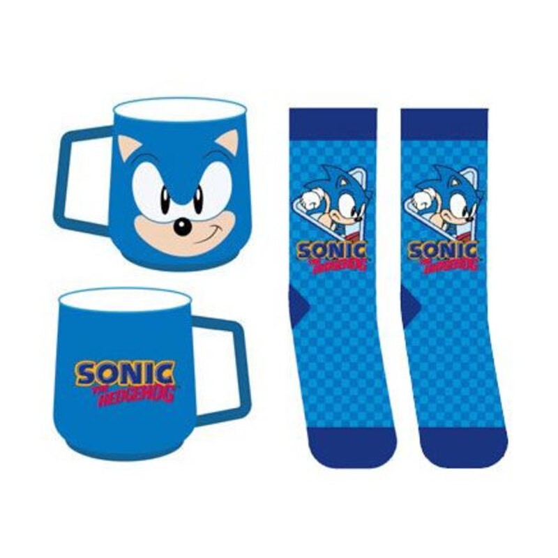 Sonic the Hedgehog mug et chaussettes Set Sonic