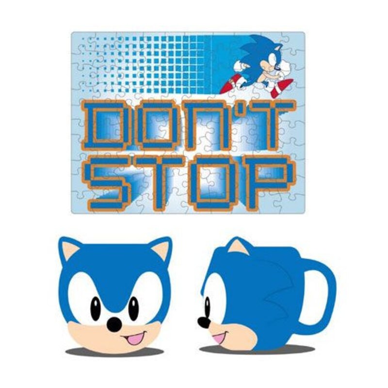 Sonic the Hedgehog mug et puzzle Set Sonic