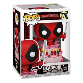 Figurines Pop Marvel Deadpool 30th Anniversary Figurine POP! Vinyl Deadpool in Cake 9 cm