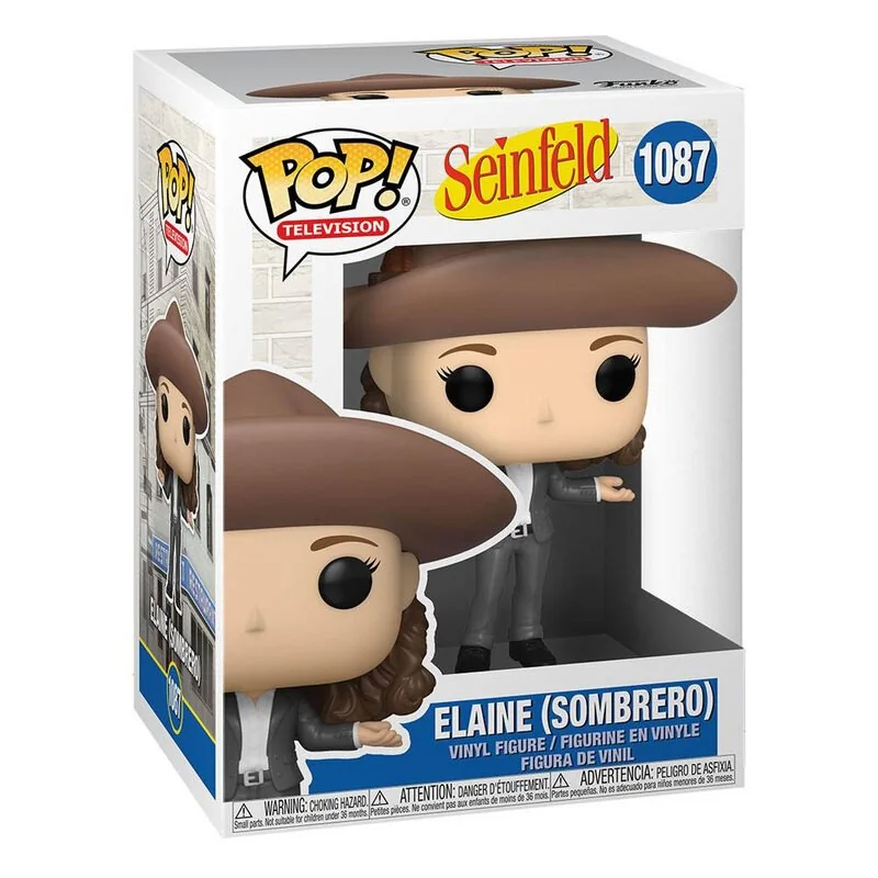 Seinfeld POP! TV Vinyl Figurine Elaine in Sombrero 9 cm