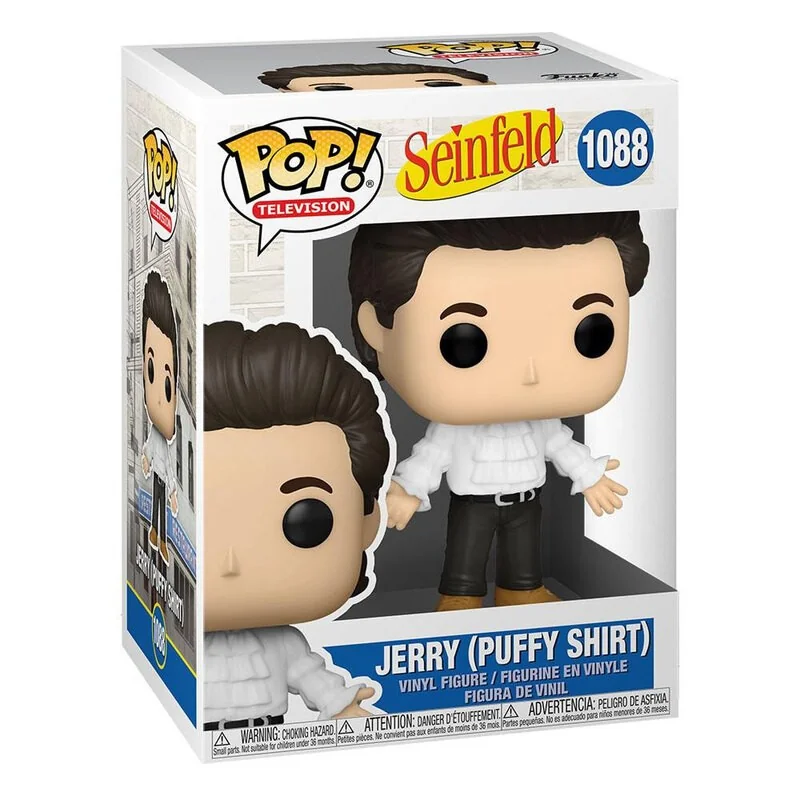 Seinfeld POP! TV Vinyl Figurine Jerry w/Puffy Shirt 9 cm