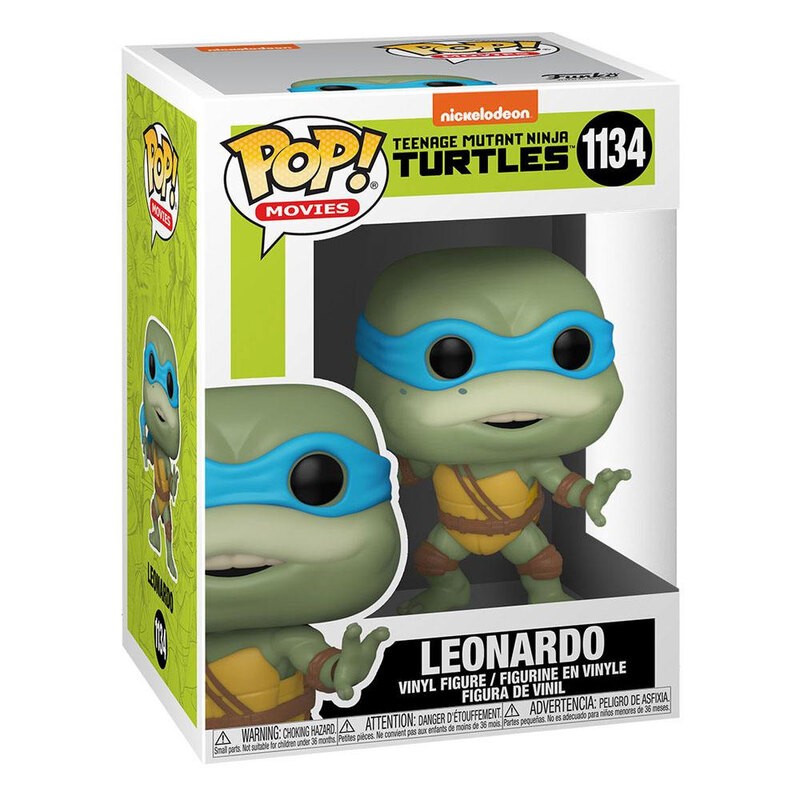 Les Tortues Ninja POP! Movies Vinyl figurine Leonardo 9 cm