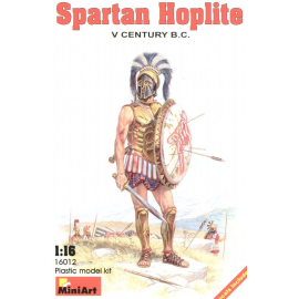 Figurines historiques Hoplite de Sparte Vème siècle av. J.C.