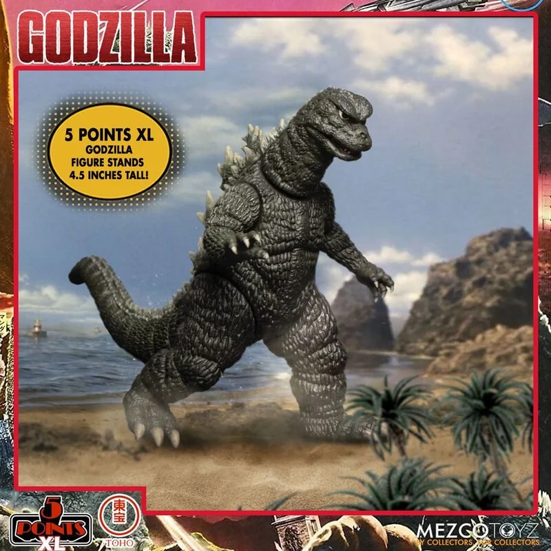 Godzilla : Les envahisseurs attaquent figurines 5 Points XL Deluxe Box Set Round 1 11 cm