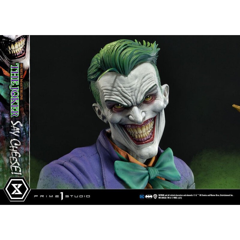 DC Comics statuette 1/3 The Joker Say Cheese 99 cm