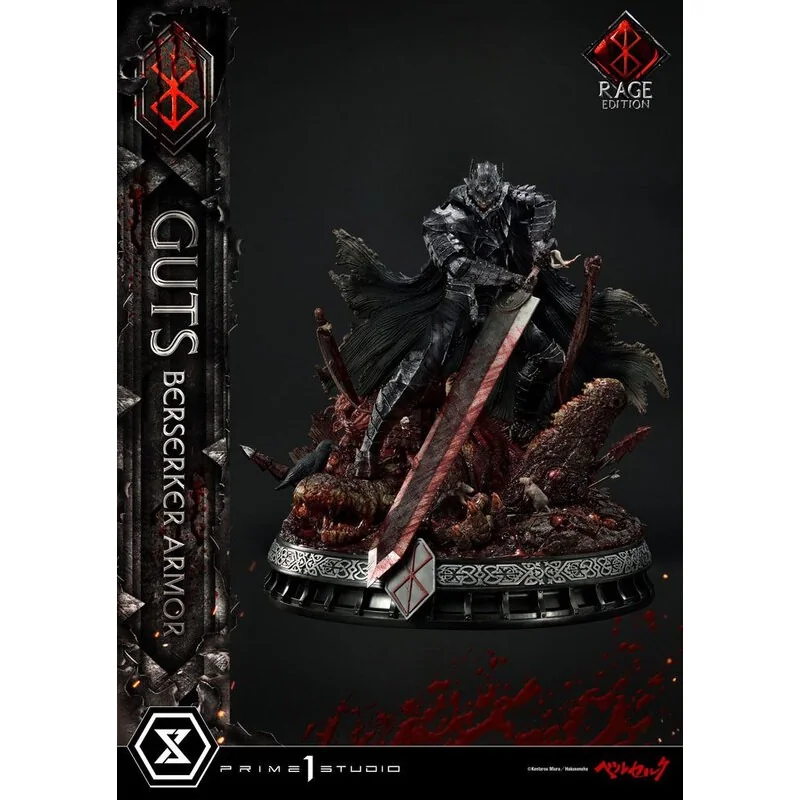 Berserk statuette 1/4 Guts Berserker Armor Rage Edition 67 cm