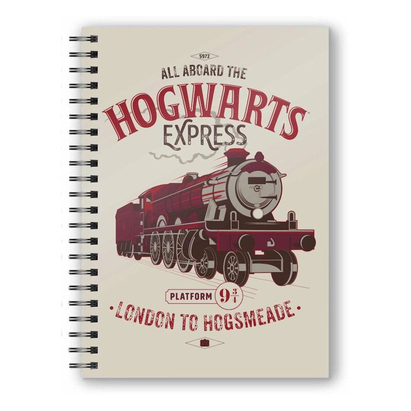 Harry Potter cahier effet 3D All Aboard the Hogwarts Express