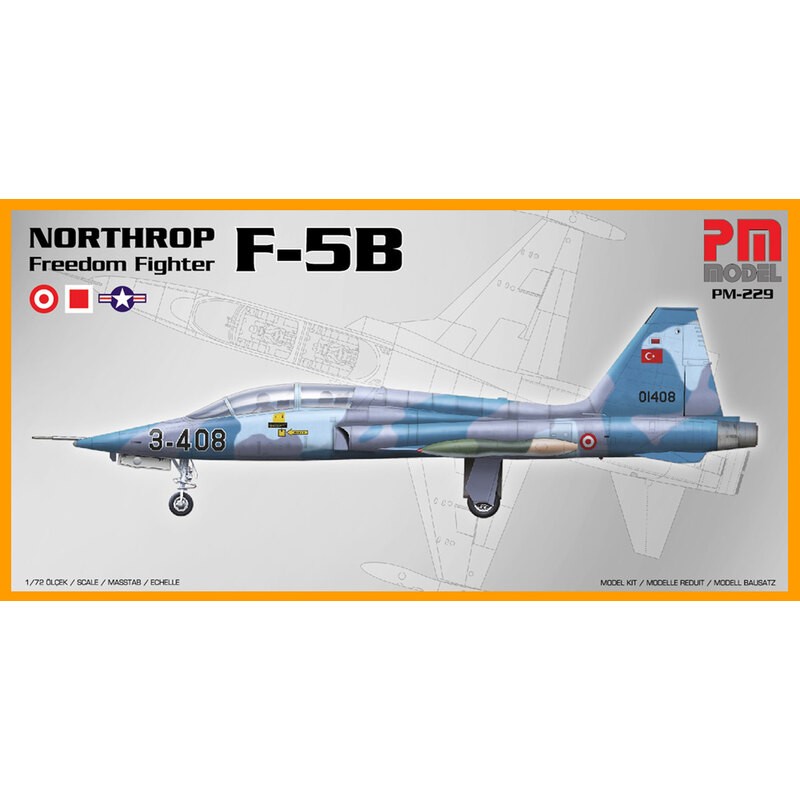 Maquette avion Northrop F-5B Freedom Fighter (3-408)