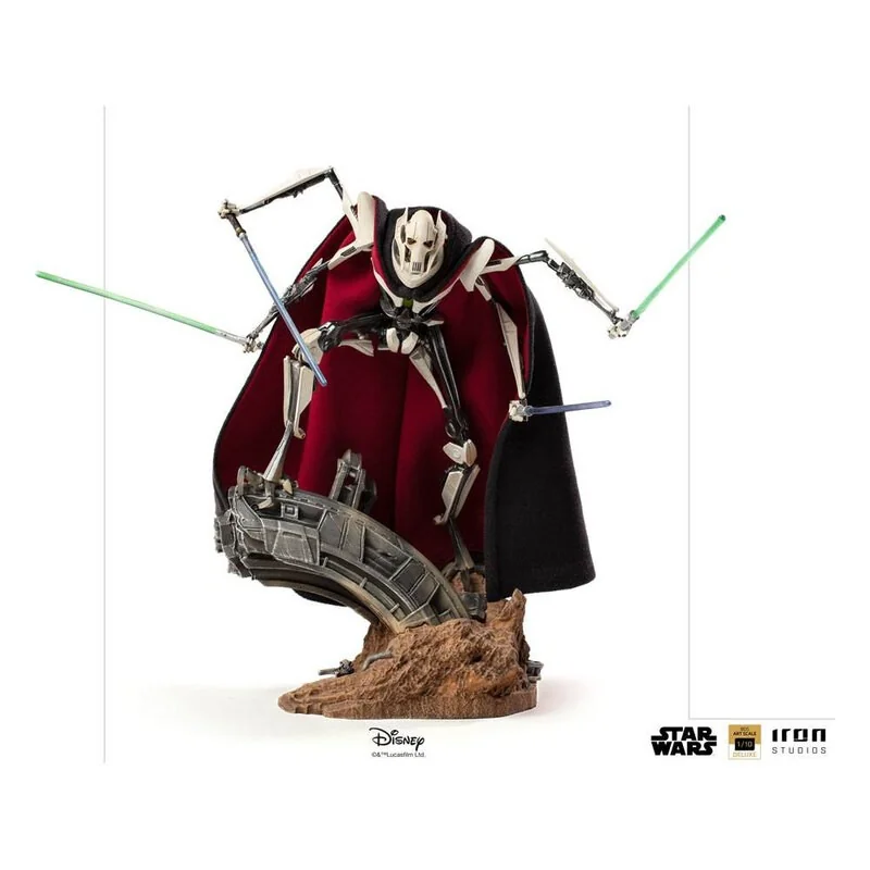 Star Wars statuette 1/10 Deluxe BDS Art Scale General Grievous 33 cm