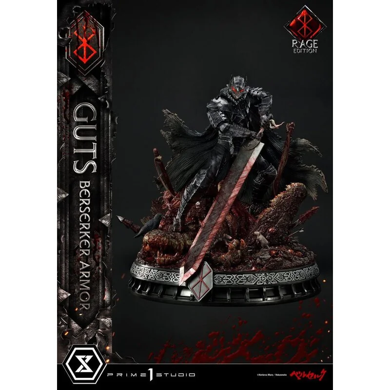 Berserk statuette 1/4 Guts Berserker Armor Rage Edition 67 cm