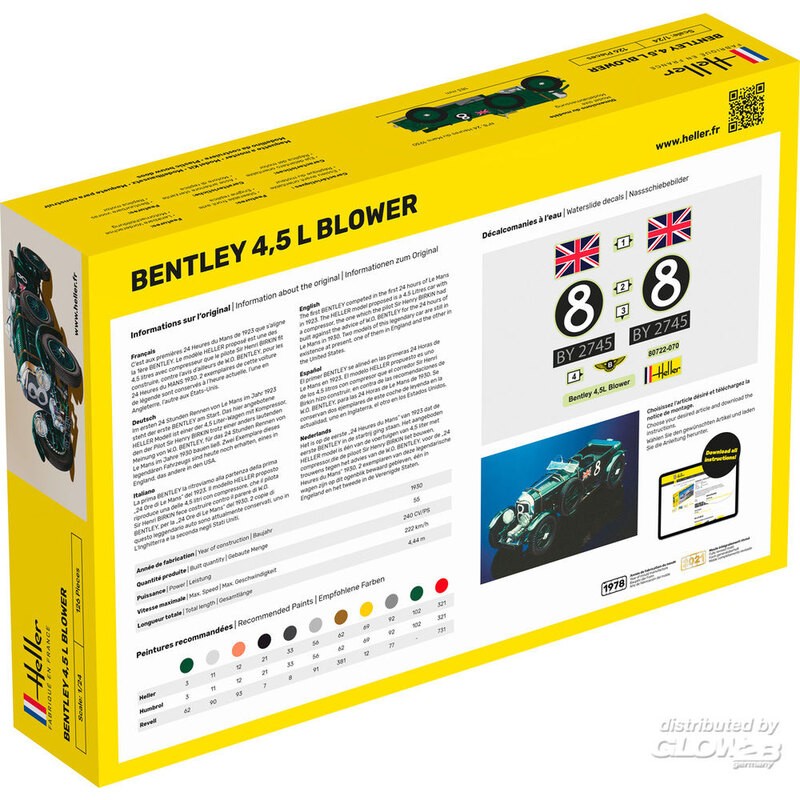 STARTER KIT (Kit de démarrage) Bentley Blower