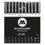  Molotow Blackliner Pochette Complete Set 11pcs