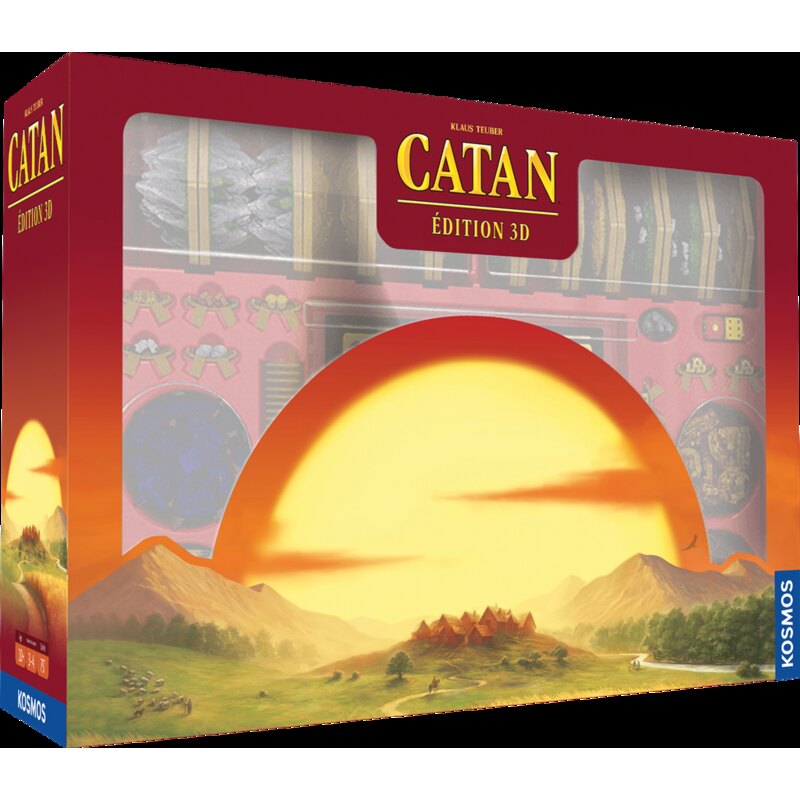 Jeu Kosmos Catan : 3D Edition Deluxe chez 1001hobbies (Réf.CAT3D01FR)