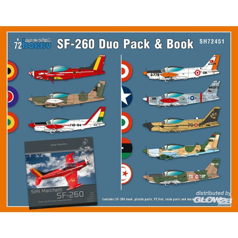 SIAI-Marchetti SF-260 Duo Pack & Livre