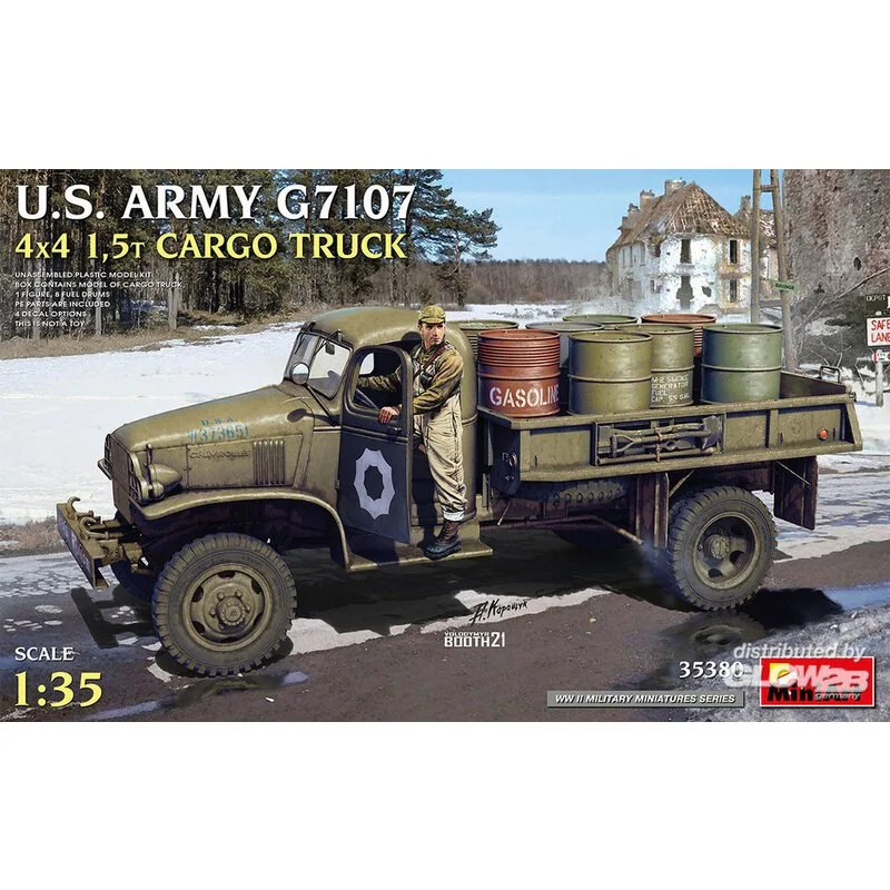 CAMION CARGO 4X4 1,5t US ARMY G7107