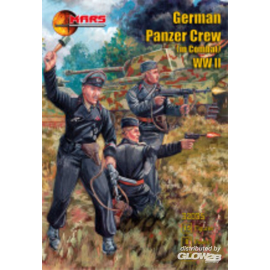 Maquette Équipage de Panzer allemand de la Seconde Guerre mondiale (au combat)
