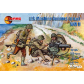Maquette Mitrailleurs américains de la Seconde Guerre mondiale (D-Day)