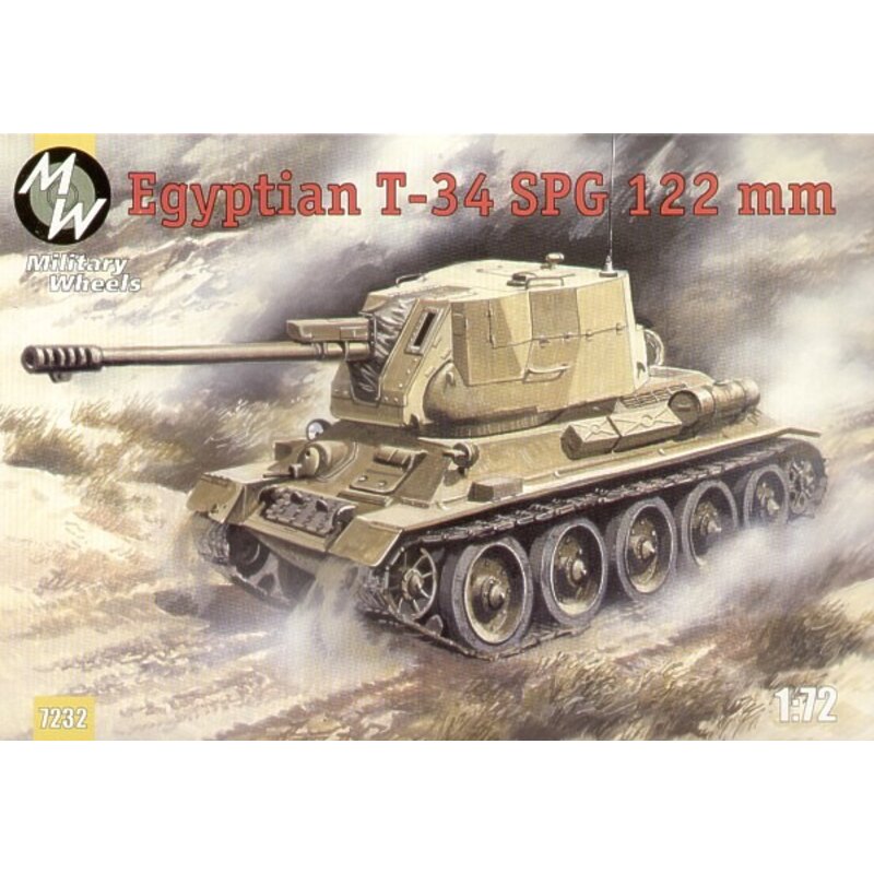 T-34 canon automoteur de 122 mm égyptien