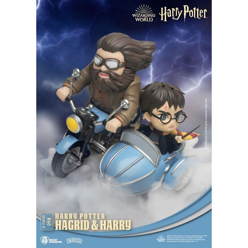 Harry Potter diorama PVC D-Stage Hagrid & Harry Standard Version 15 cm