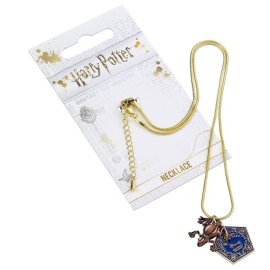 Harry Potter pendentif et collier plaqués or Chocogrenouille