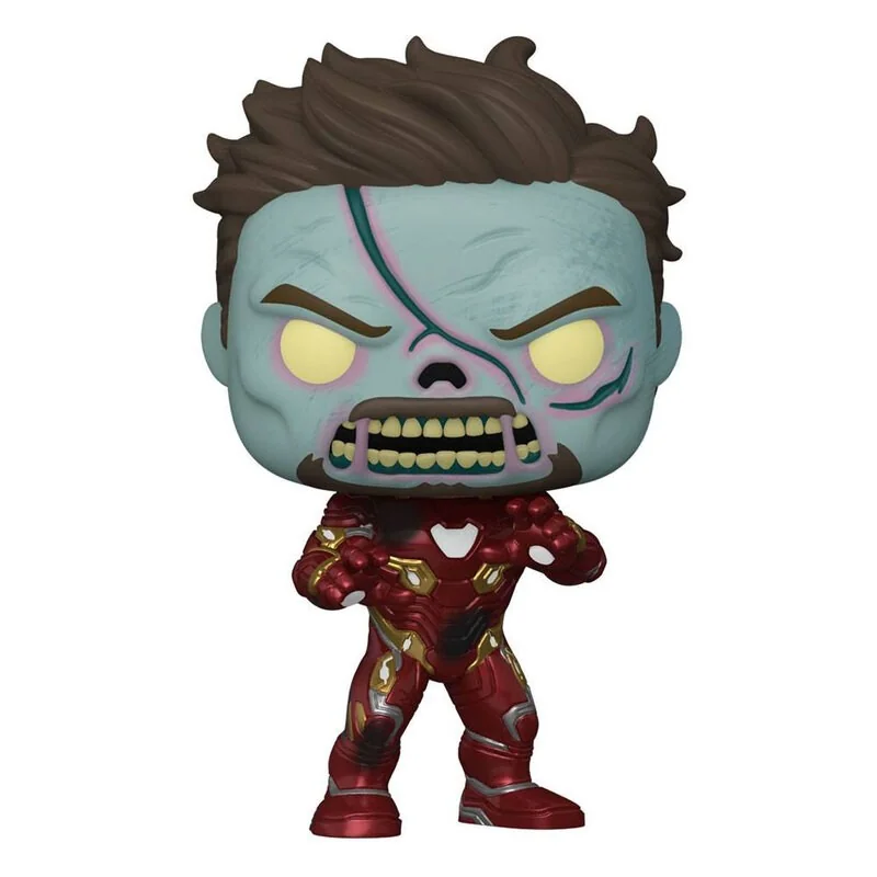 Marvel What If...? POP! TV Vinyl Figurine Zombie Iron Man 9 cm